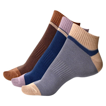 Men's cotton Low Cut Ankle Length Unisex Socks (Pack of 3 Pairs)