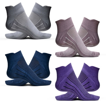Men's sport net ankle length socks (Pack of 4 pair)
