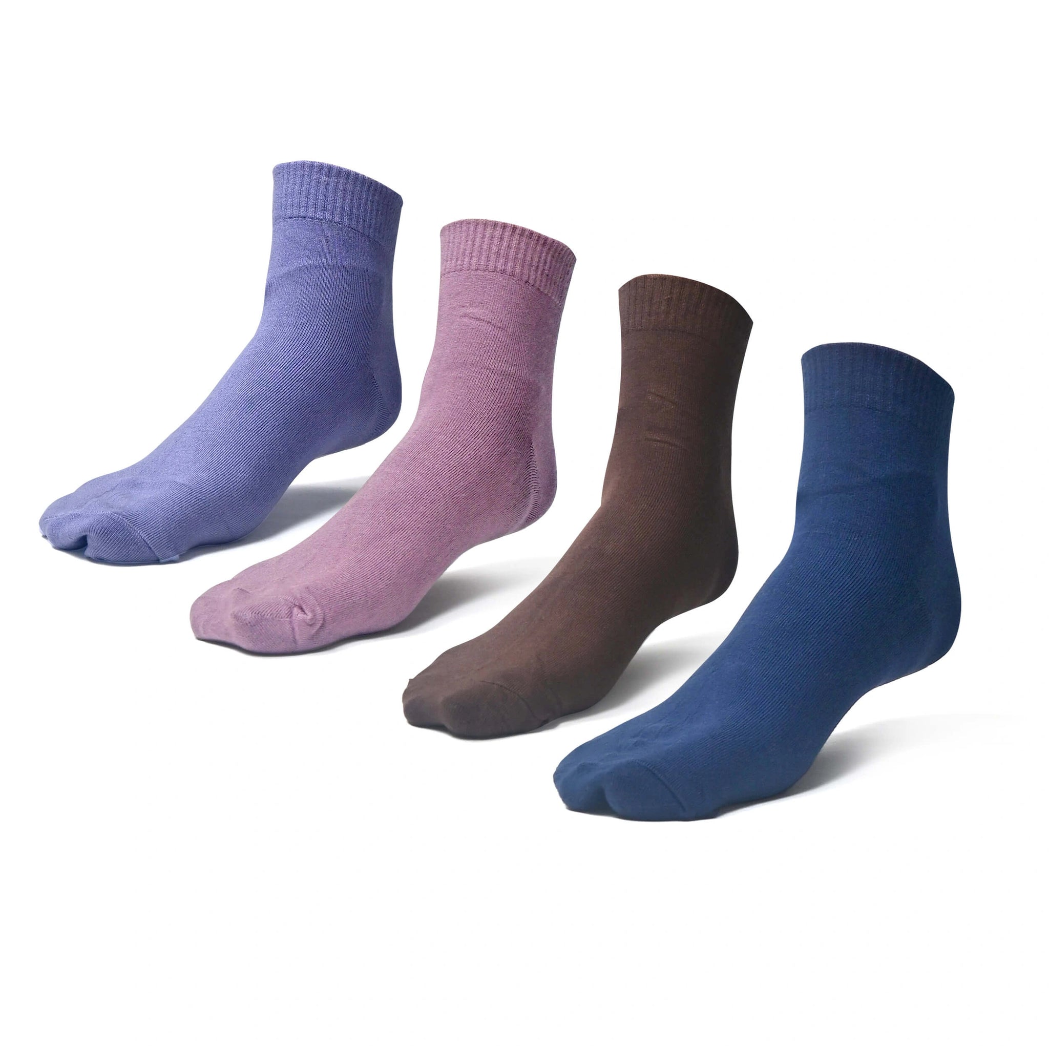 Men's cotton plain ankle length socks (Pack of 4 pair)